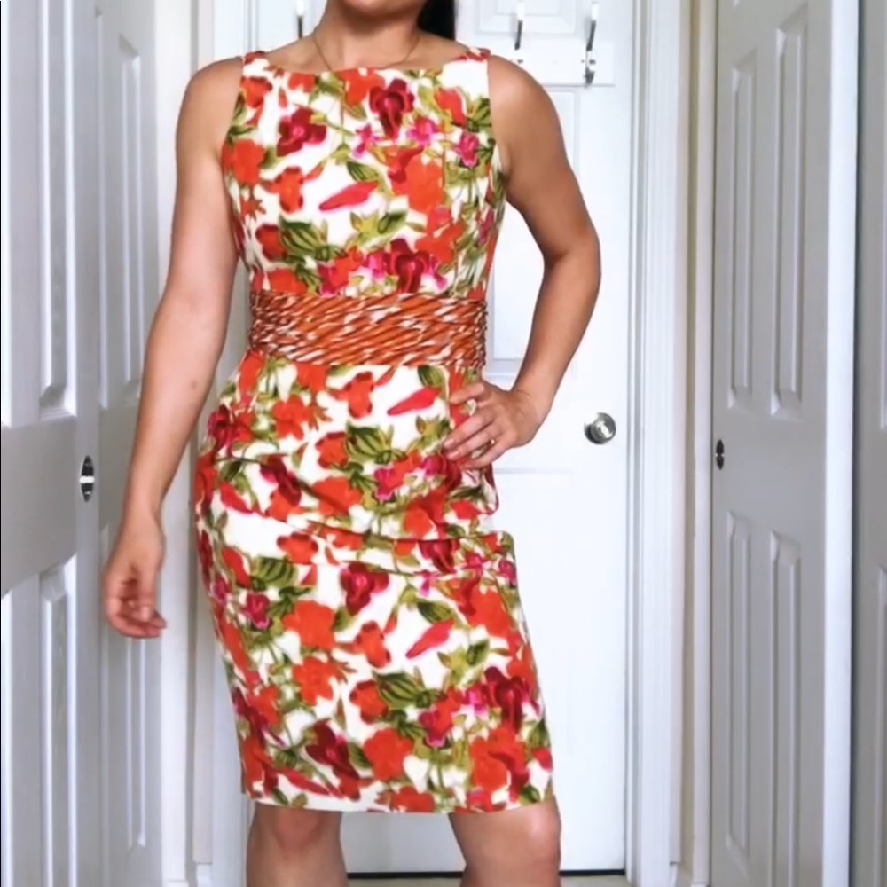 Cocktail spring dress